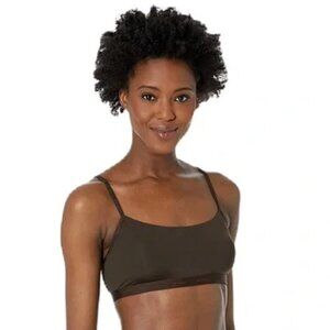 Calvin Klein Form to Body Bralette in Brown